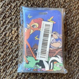 Disney bambi cardholder with lanyard